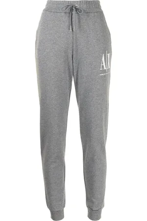 Armani Exchange Pants con logo estampado