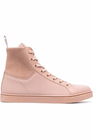 Gianvito Rossi Tenis altos con paneles