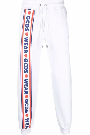 GCDS Pants con logo estampado