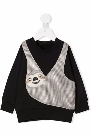 Wauw Capow by Bangbang Sudadera con aplique de oso perezoso