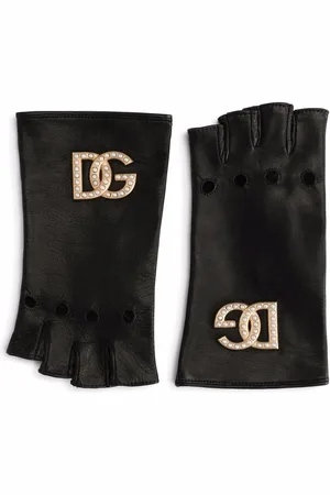Dolce & Gabbana Mitones con logo DG