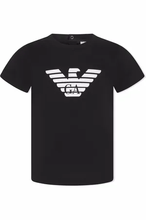 Emporio Armani Playera con logo estampado