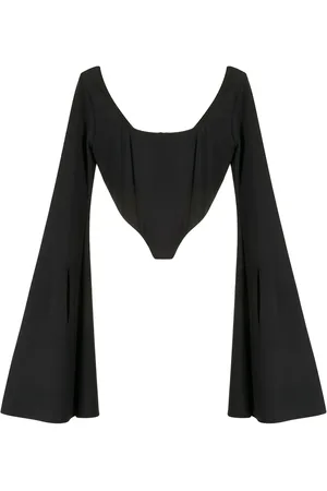Natasha Zinko Top estilo corset de tejido jersey