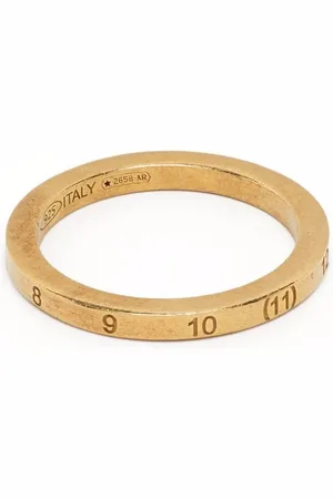 Maison Margiela Anillo con números grabados