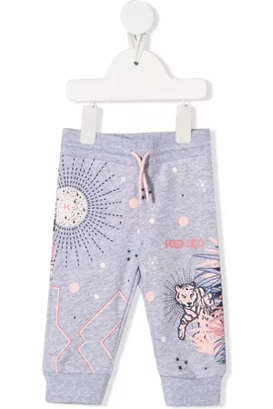 Kenzo Pants con logo estampado