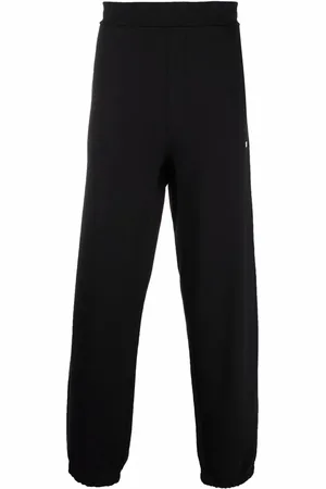 Msgm Pants con logo estampado
