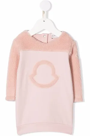 Moncler Vestido con logo bordado