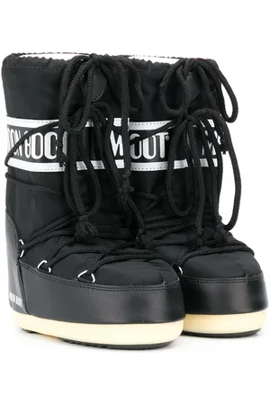 Moon Boot Botas para nieve con logo y agujetas