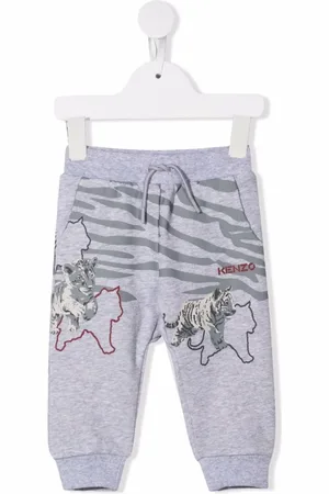 Kenzo Pants con animal print