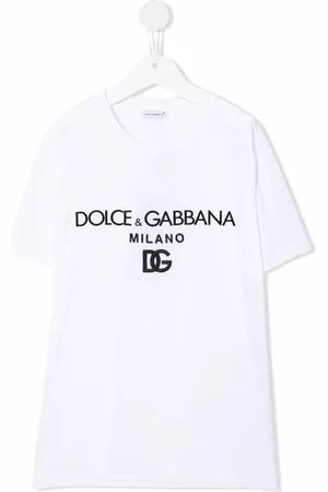 Dolce & Gabbana Playera con logo estampado