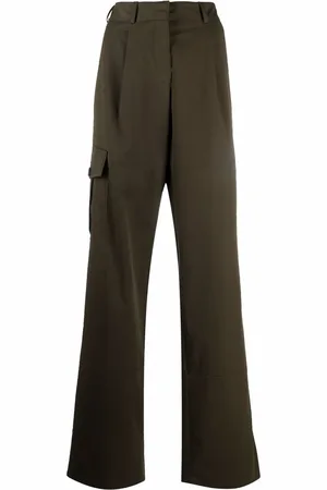 Nina Ricci Pantalones cargo anchos