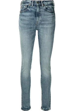 Ralph Lauren Skinny jeans con tiro alto
