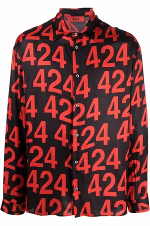 424 FAIRFAX Camisa con logo estampado