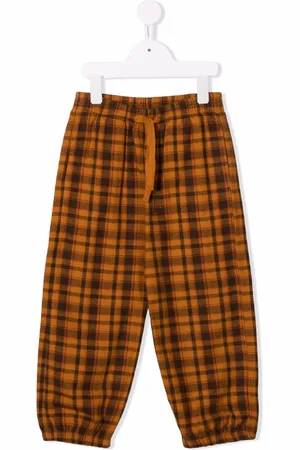 Longlivethequeen Pantalones con estampado de cuadros