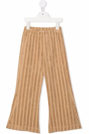 Longlivethequeen Pantalones acampanados texturizados