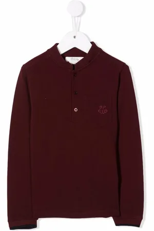 BONPOINT Playera tipo polo sin cuello