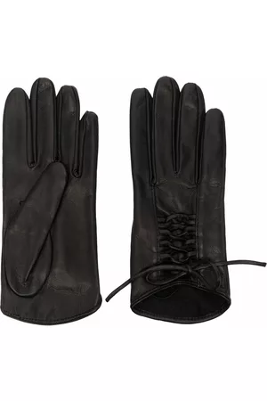 Manokhi Mujer Guantes - Guantes con agujetas
