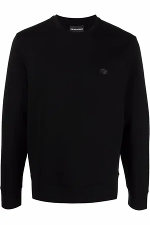 Emporio Armani Sudadera con parche del logo