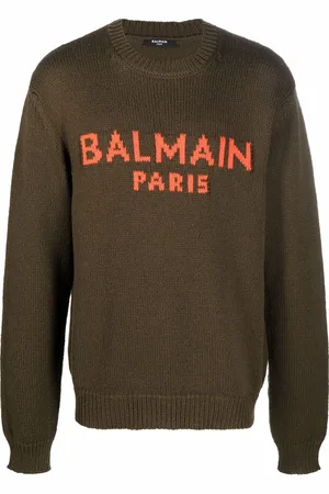 Balmain Suéter tejido con logo
