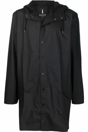 Rains Impermeable con botones de presión