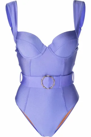 Noire Swimwear Traje de baño con cinturón