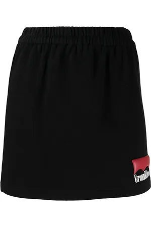 Ground Zero Falda corta con logo estampado