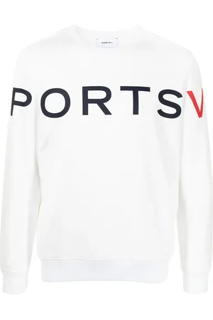 Ports V Suéter con logo estampado