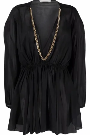Stella McCartney Blusa con cuello en V