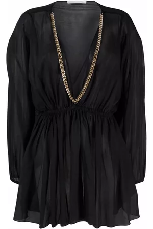 Stella McCartney Blusa con cuello en V