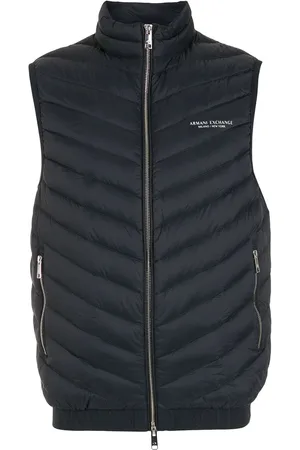 Armani Exchange Logo padded gilet