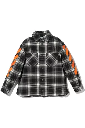 OFF-WHITE Camisa con motivo de cuadros