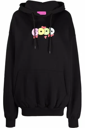Ireneisgood Hoodie oversize con logo estampado