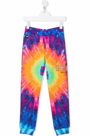 Philipp Plein Pants con estampado tie-dye