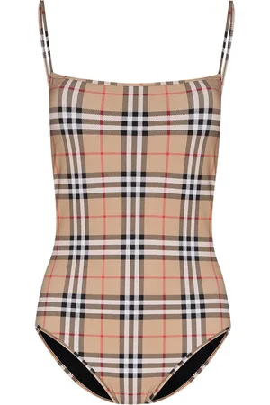 Burberry Traje de baño con Vintage Check
