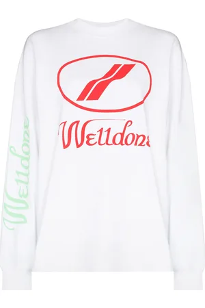 We11 Done Sudadera con logo estampado