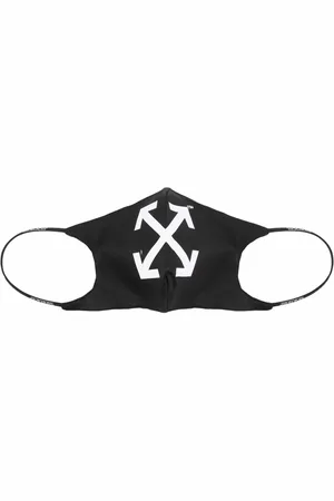 OFF-WHITE Cubrebocas con motivo Arrows