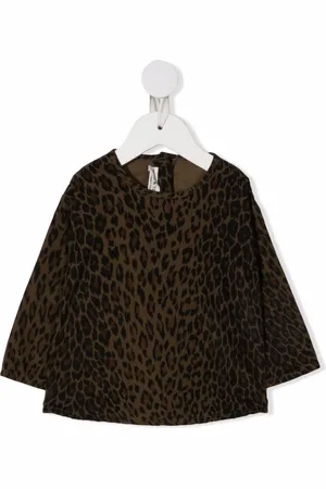 Babe And Tess Blusa con animal print