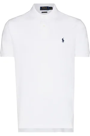 Ralph Lauren Playera tipo polo con logo bordado