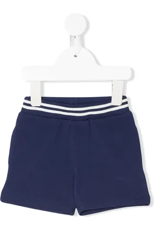 Moncler Shorts deportivos con pretina a rayas