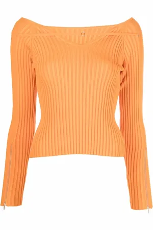 Jacquemus Top de canalé La Maille Oro