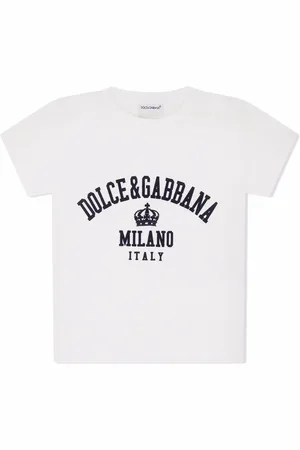 Dolce & Gabbana Playera con logo estampado