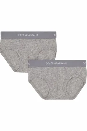 Dolce & Gabbana Pack de dos bóxeres con logo en la pretina