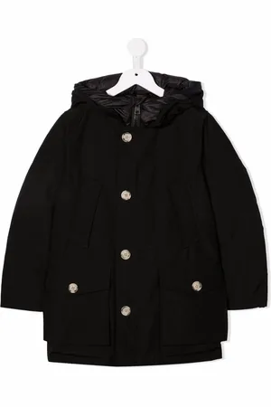 Woolrich Abrigo con capucha y botones