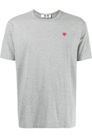 Comme des Garçons Playera con corazón bordado