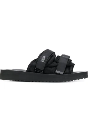 SUICOKE Sandalias Moto-VHL con ribete de lana