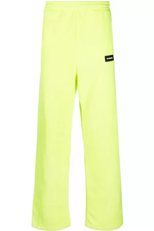 Vetements Pants con parche del logo