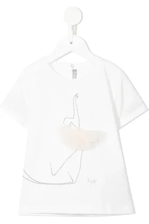 Il gufo Playera con motivo de bailarina