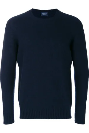 DRUMOHR Crew neck ribbed detail jumper