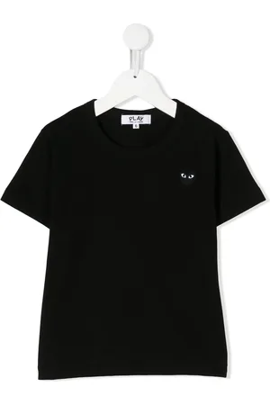 Comme des Garçons Playera con parche del logo en el pecho