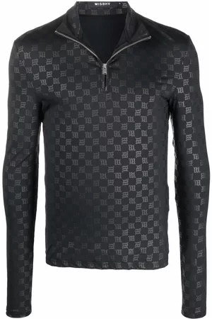 MISBHV Top con monograma estampado